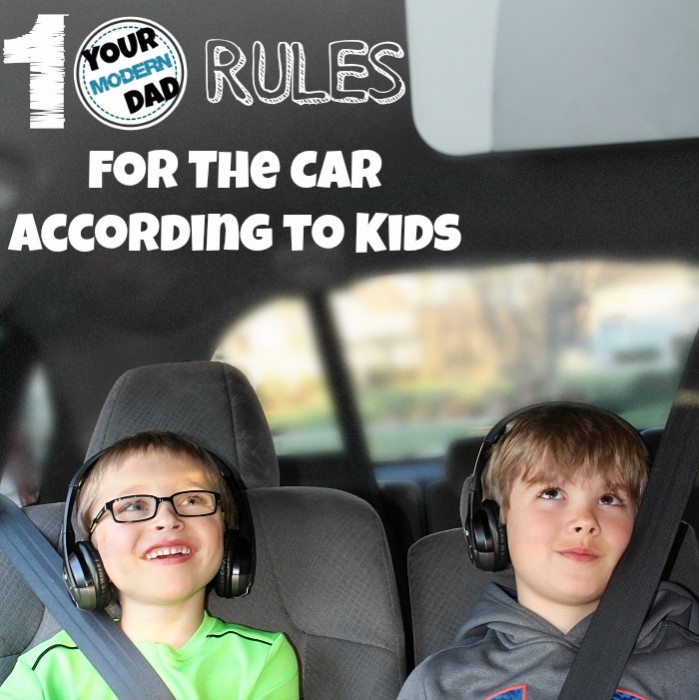10 rules for the car according to kids