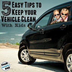 keep your vehicle clean with kids
