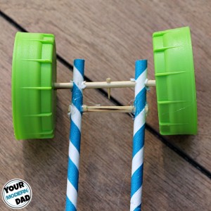 rubber band car