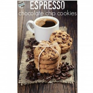 espresso chocolate chip cookies