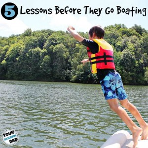 5 lessons before they go boating