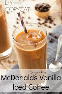 McDonalds Vanilla Iced Coffee - COPYCAT (tastes just like it!)