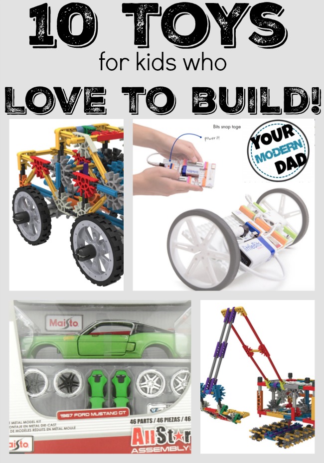 toys for kids who love to build