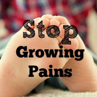 stop growing pains from hurting